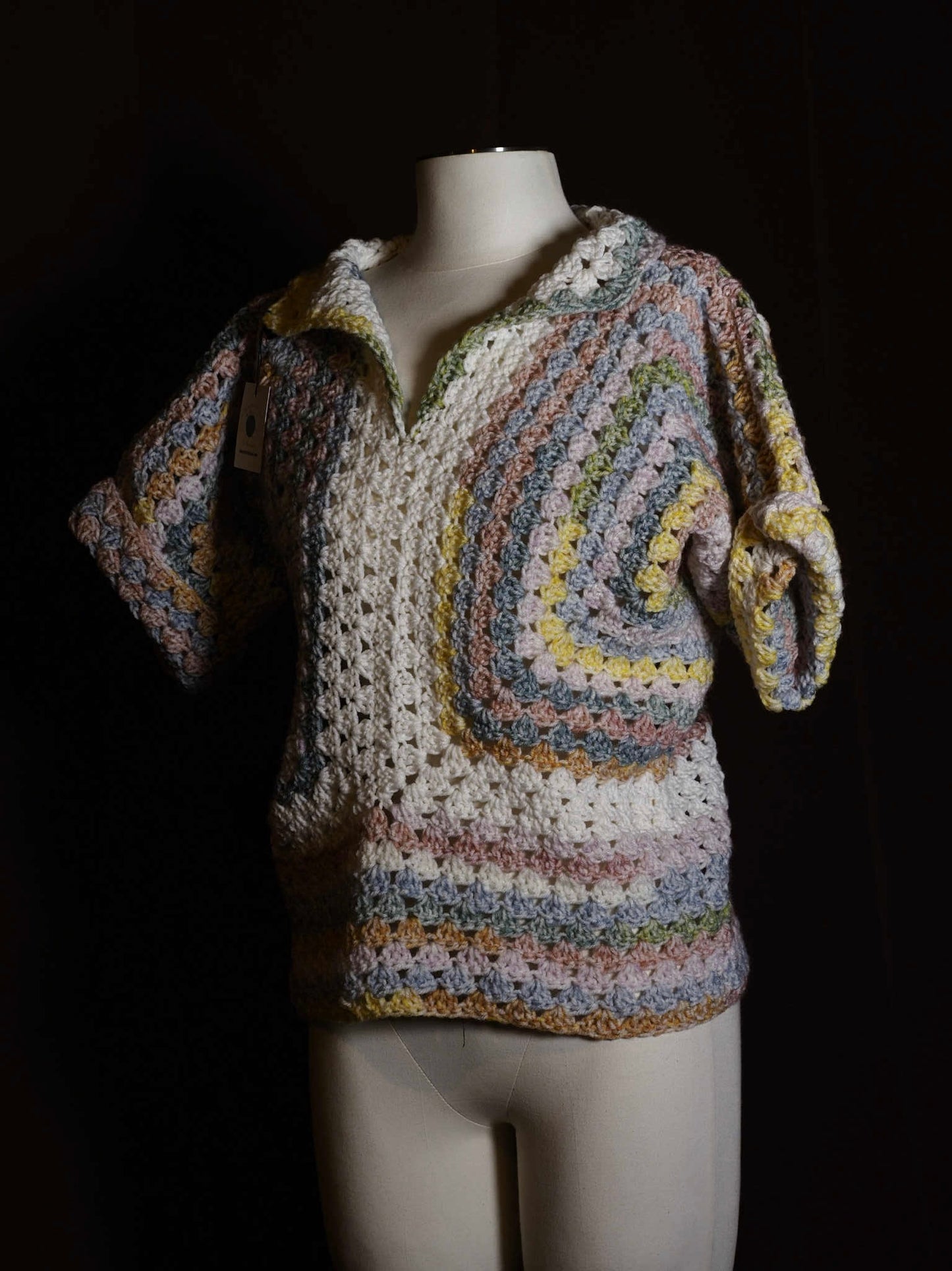 Chalk colored polo set
