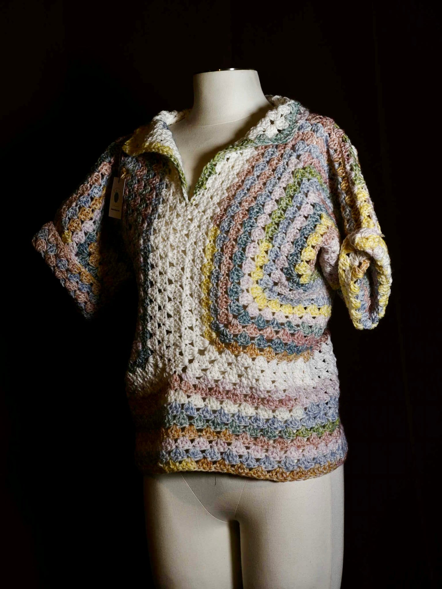 Chalk colored polo set